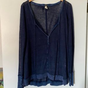 Free People Sheer Long Sleeve